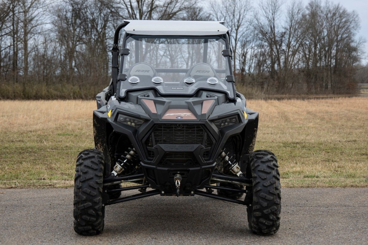 Polaris RZR XP 1000 Premium Full Windshield - Rough Country - Scratch Resistant, Vented - '20-'23